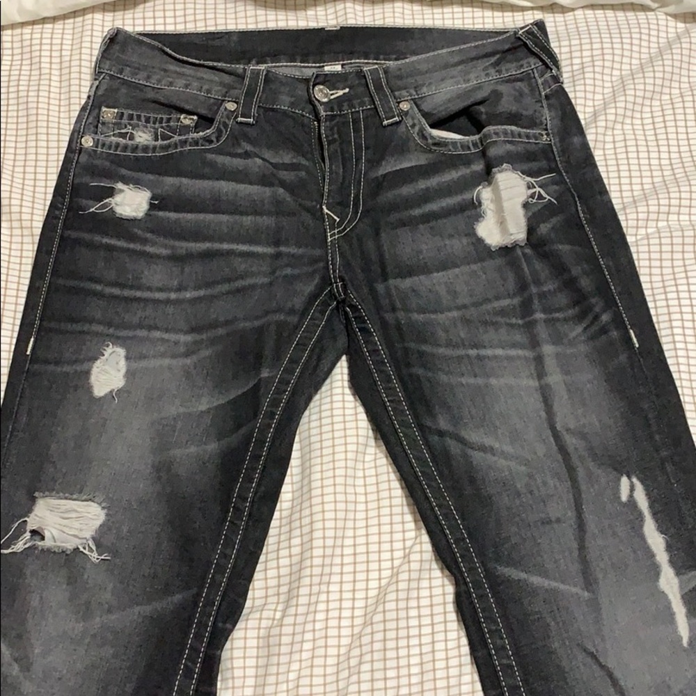 True Religion Straight Leg Jeans